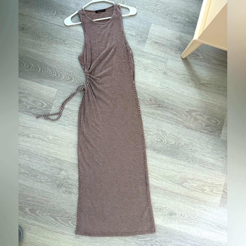 Striped Stretchy Dress